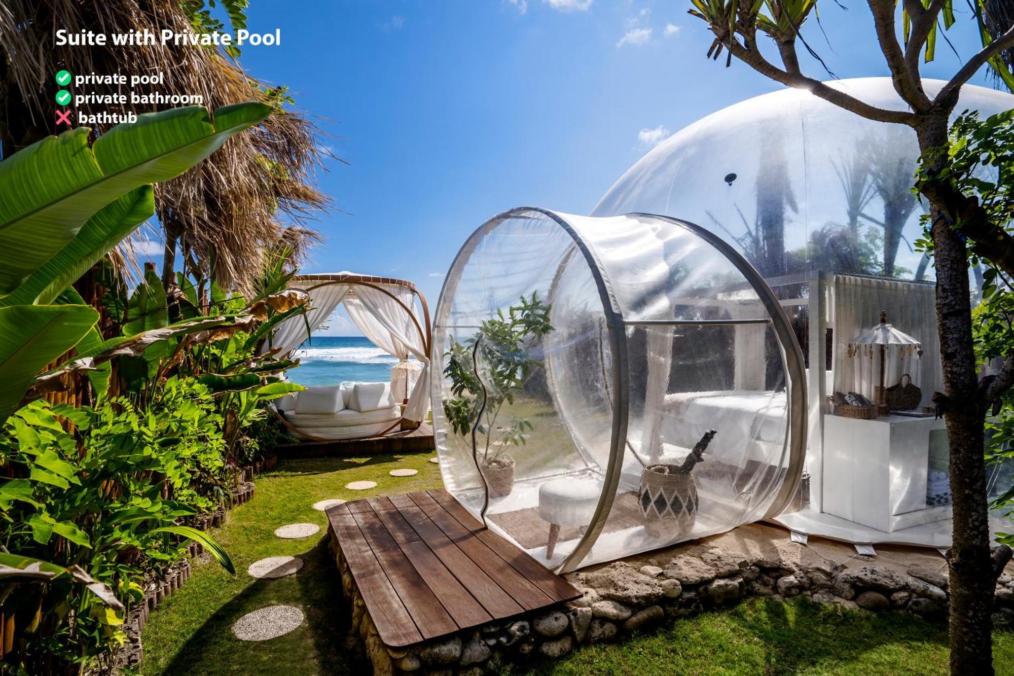 Bubble Hotel Nyang Nyang - Adults Only 乌鲁瓦图 外观 照片