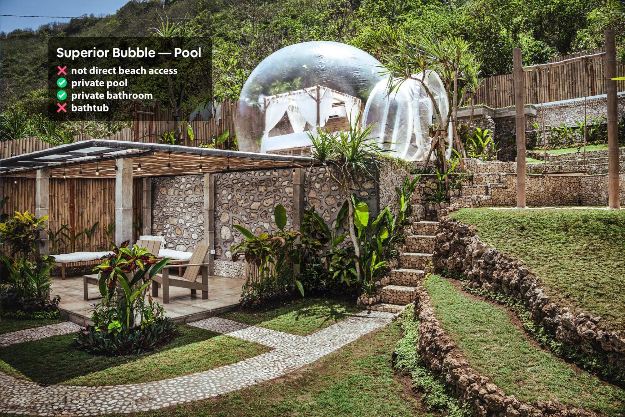Bubble Hotel Nyang Nyang - Adults Only 乌鲁瓦图 外观 照片