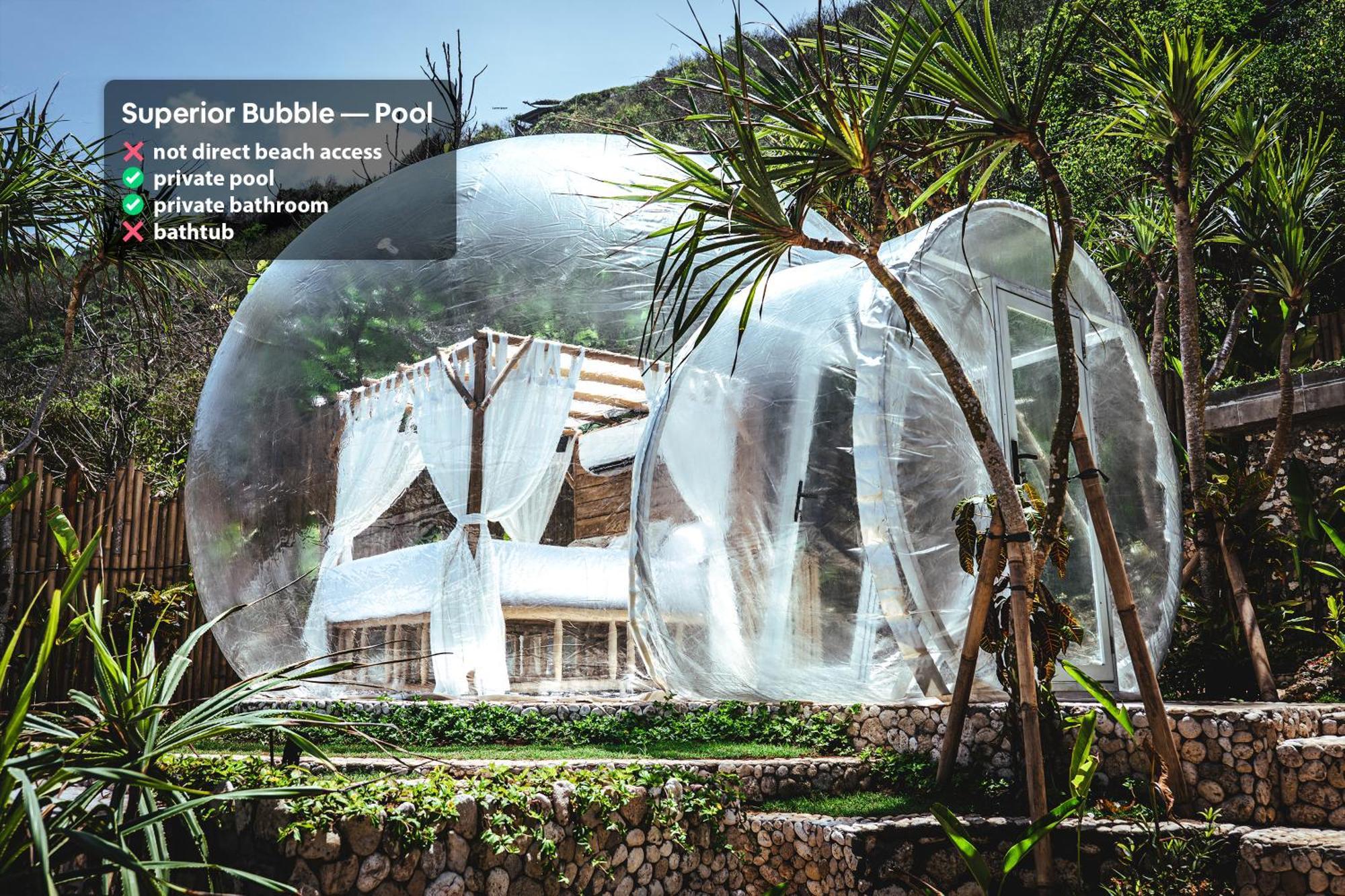 Bubble Hotel Nyang Nyang - Adults Only 乌鲁瓦图 外观 照片