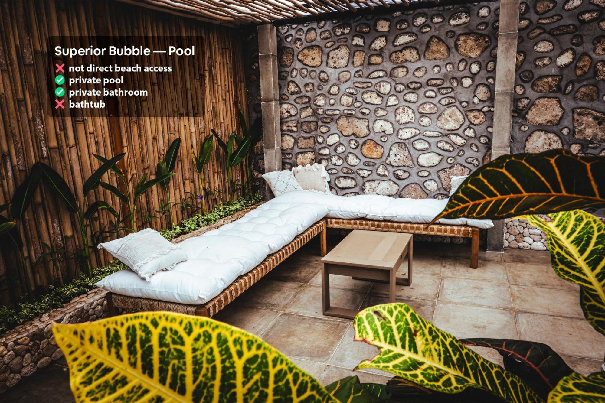 Bubble Hotel Nyang Nyang - Adults Only 乌鲁瓦图 外观 照片